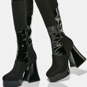 WITCHED OUT  KNEE HIGH BOOTS